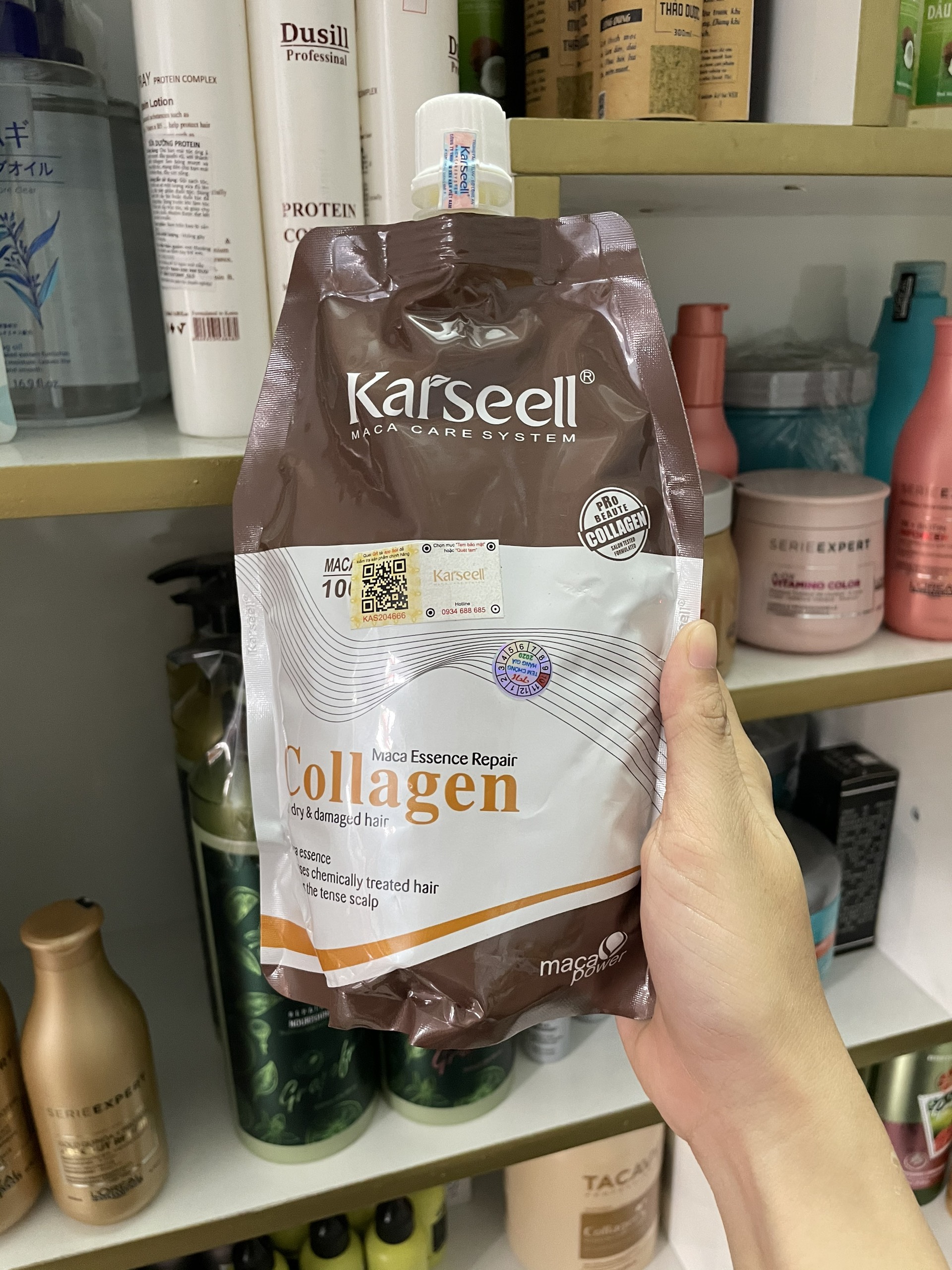 Phục hồi Collagen Karseell Maca  500 ml Túi  Công ty TNHH thương mại  xuất nhập khẩu KR Việt Nam